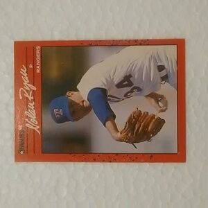 Nolan Ryan Baseball Card 1990